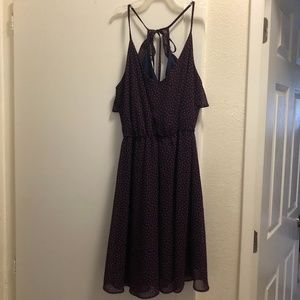 Navy and Red summer dress